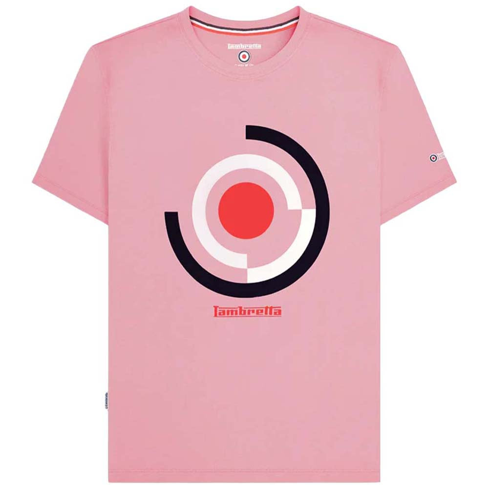 Lambretta Target Render Tee Herren T-Shirt SS6000-PINK