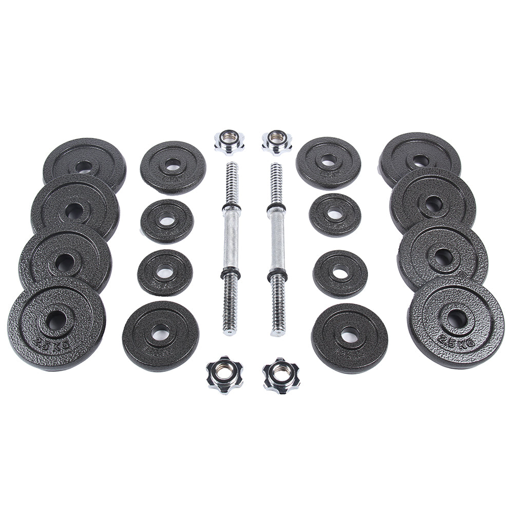 SPORTINATOR "Machine" Kurzhantel Set 30 kg mit Koffer