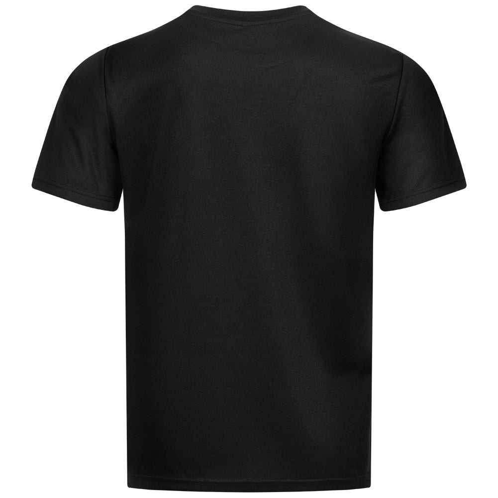 SPORTINATOR Essentials Hombre Camiseta de entrenamiento negro