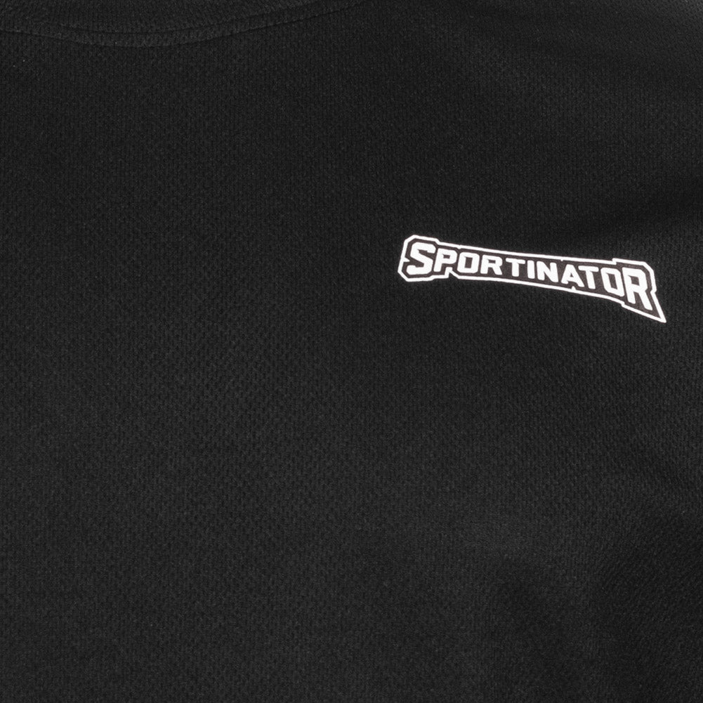 SPORTINATOR Essentials Hombre Camiseta de entrenamiento negro