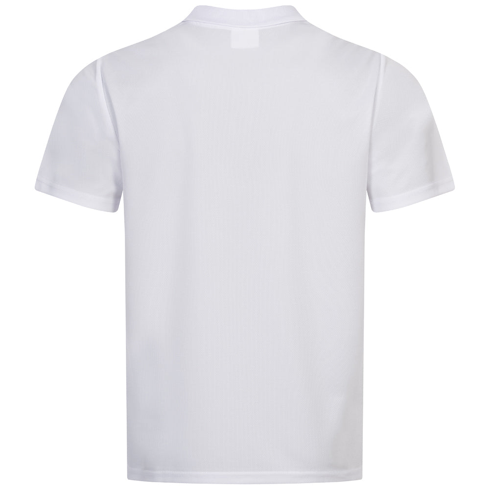 SPORTINATOR Essentials Hombre Polo de entrenamiento blanco