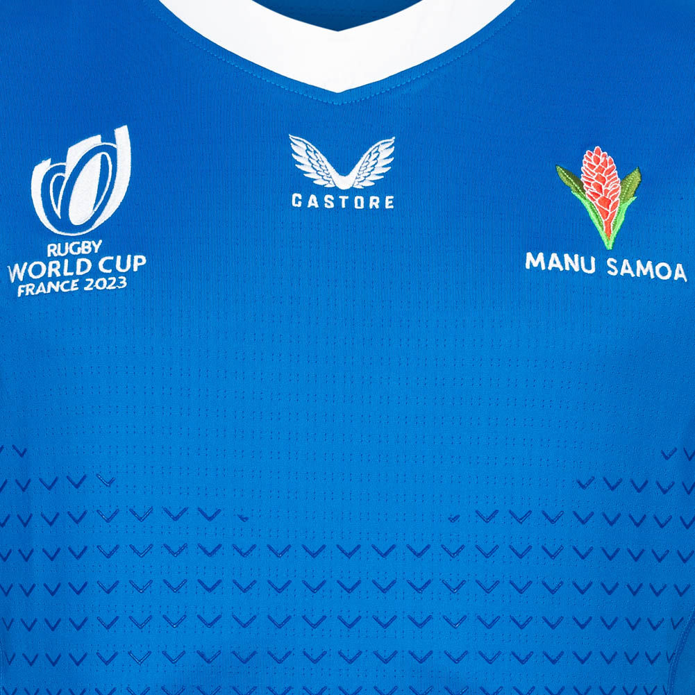 Samoa Rugby WM CASTORE Herren Trainings Trikot TM5393-BLUE