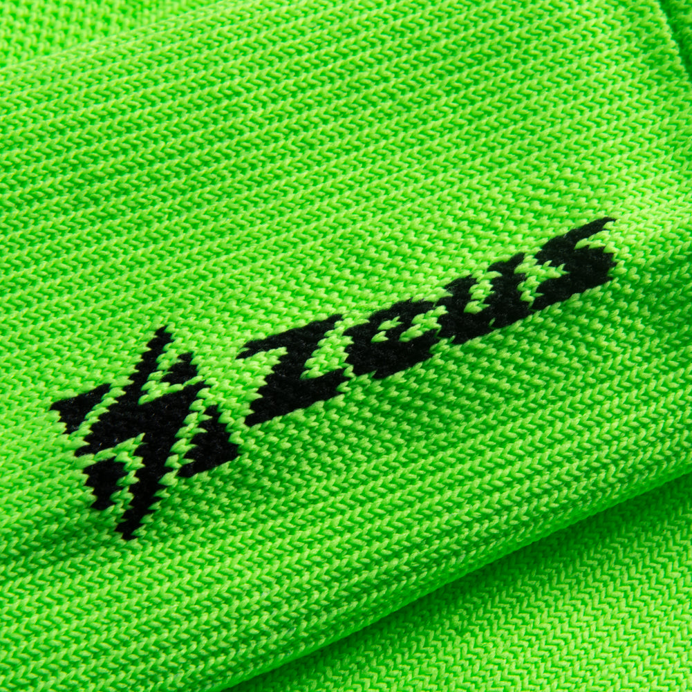 Zeus Manga de compresiÃ³n Vendaje de codo elÃ¡stico verde neÃ³n