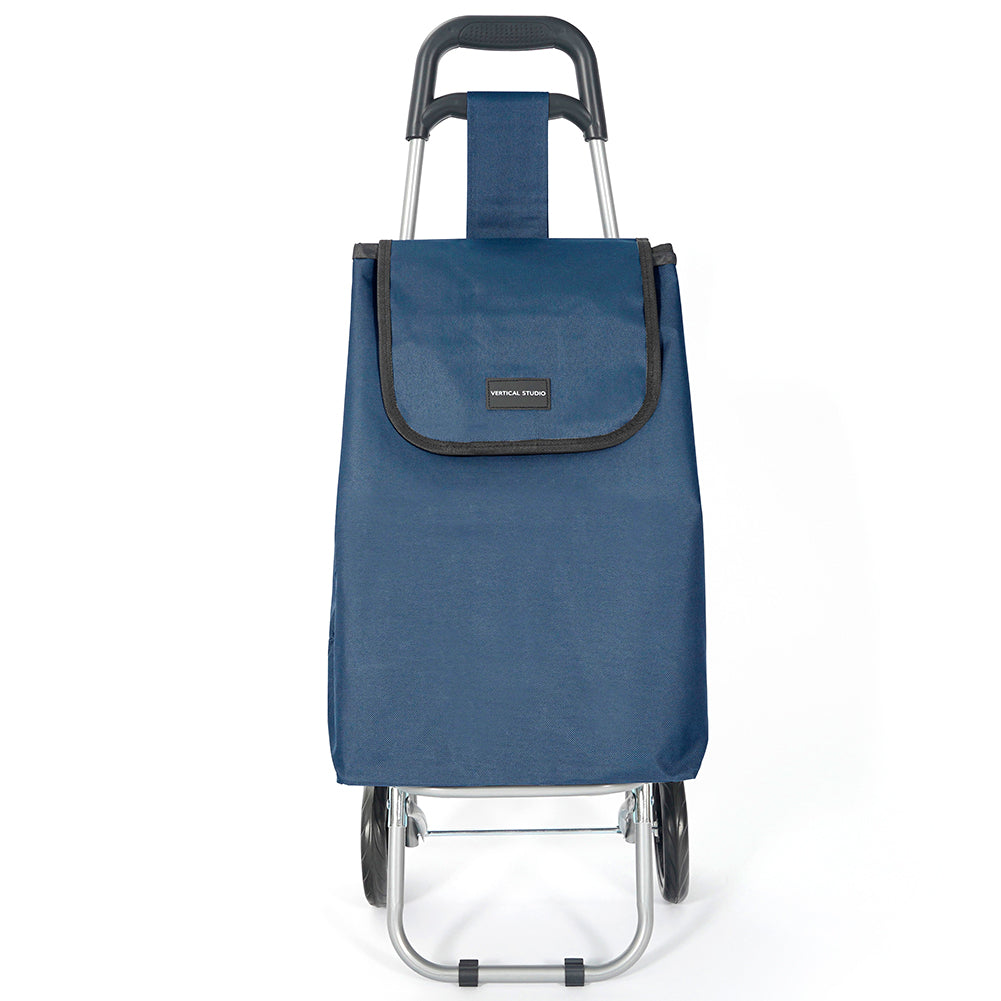 VERTICAL STUDIO klappbarer Einkaufstrolley 35 L navy