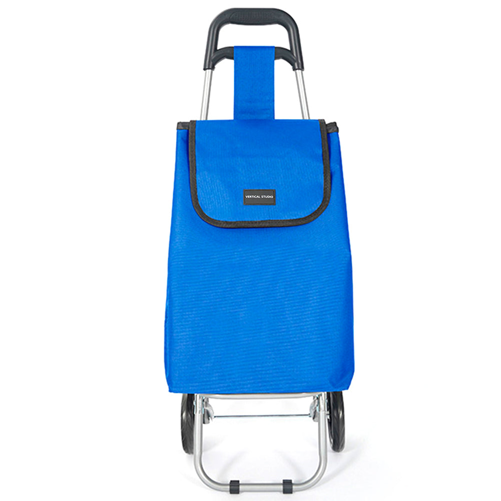 VERTICAL STUDIO klappbarer Einkaufstrolley 35 L royal
