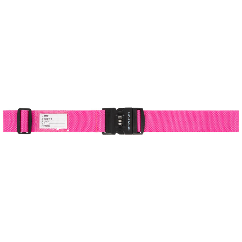 VERTICAL STUDIO Gepäck Koffergurt 200cm pink