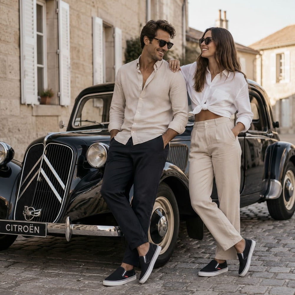 Citroën Unisex Slip-On Sneaker black Y100261-B000