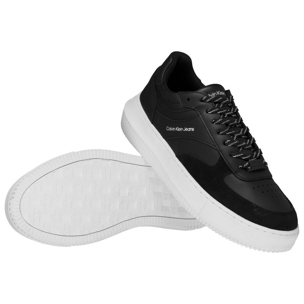 Calvin Klein Jeans Chunky Cupsole 1 Mujer Sneakers de piel YW0YW00510BDS